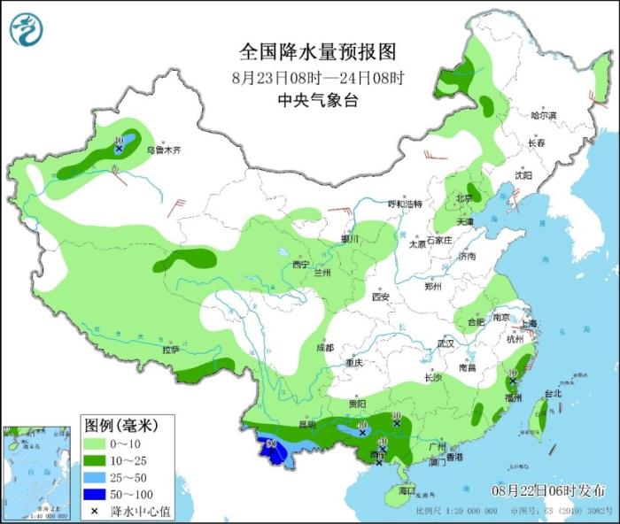辽宁吉林云南等地降雨仍较强 南方地区高温天气发展