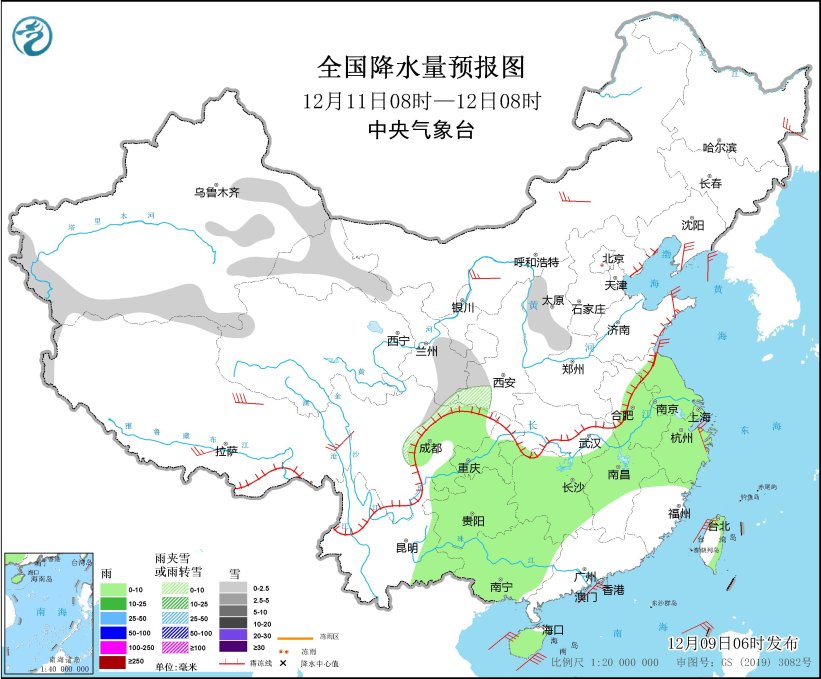 青海甘肃西藏等地有较强降雪 较强冷空气将影响我国