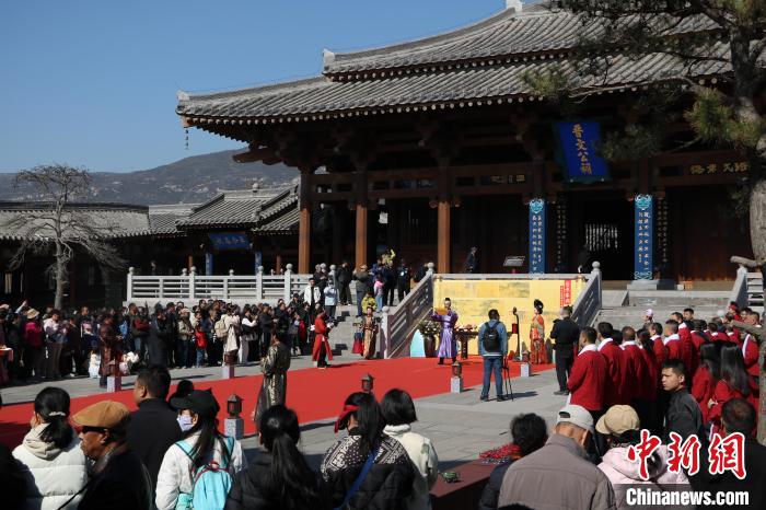 太原民众沉浸式体验晋文公祭礼 感受传统古韵