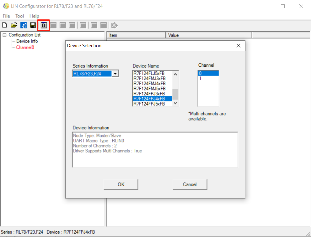 瑞萨RL78F24系列微控制器中的LIN总线主机配置方法