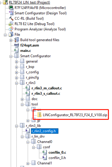 瑞萨RL78F24系列微控制器中的LIN总线主机配置方法