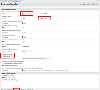 瑞萨RL78/F22 MCU基于IAR开发环境创建触摸应用样例工程