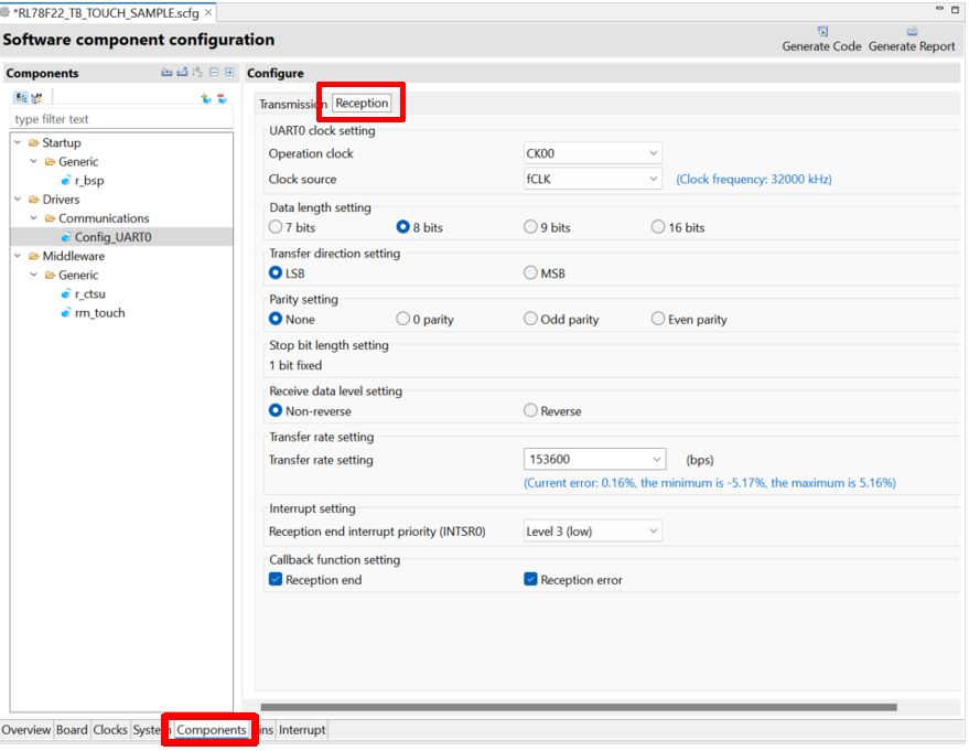 瑞萨RL78/F22 MCU基于IAR开发环境创建触摸应用样例工程
