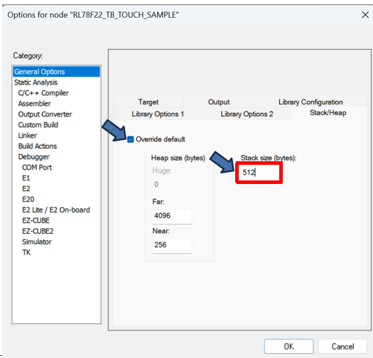 瑞萨RL78/F22 MCU基于IAR开发环境创建触摸应用样例工程