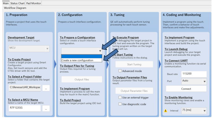 瑞萨RL78/F22 MCU基于IAR开发环境创建触摸应用样例工程