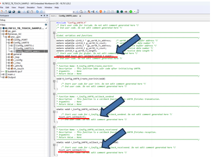 瑞萨RL78/F22 MCU基于IAR开发环境创建触摸应用样例工程