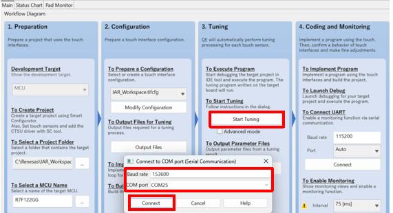 瑞萨RL78/F22 MCU基于IAR开发环境创建触摸应用样例工程