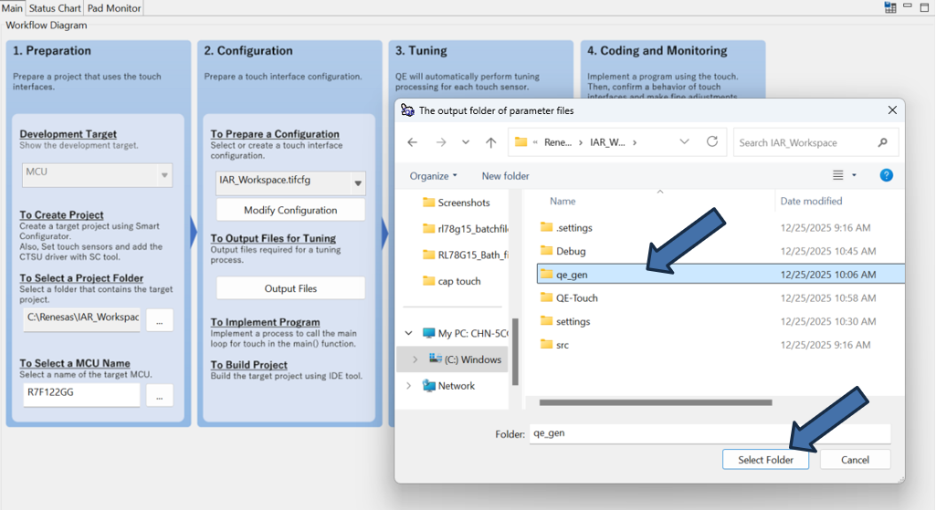 瑞萨RL78/F22 MCU基于IAR开发环境创建触摸应用样例工程