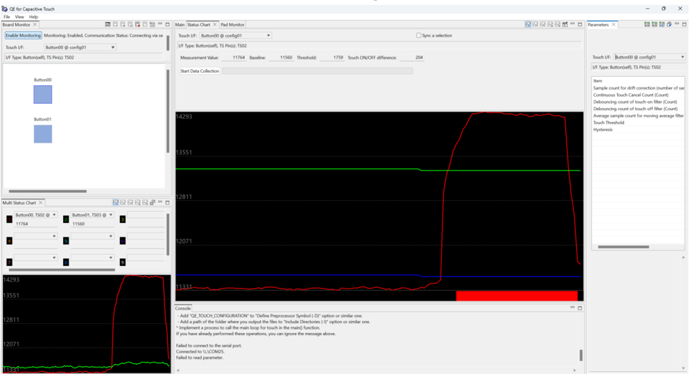 瑞萨RL78/F22 MCU基于IAR开发环境创建触摸应用样例工程