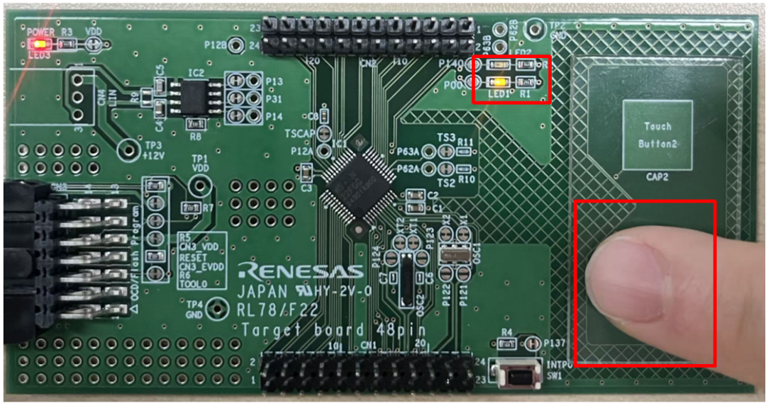 瑞萨RL78/F22 MCU基于IAR开发环境创建触摸应用样例工程
