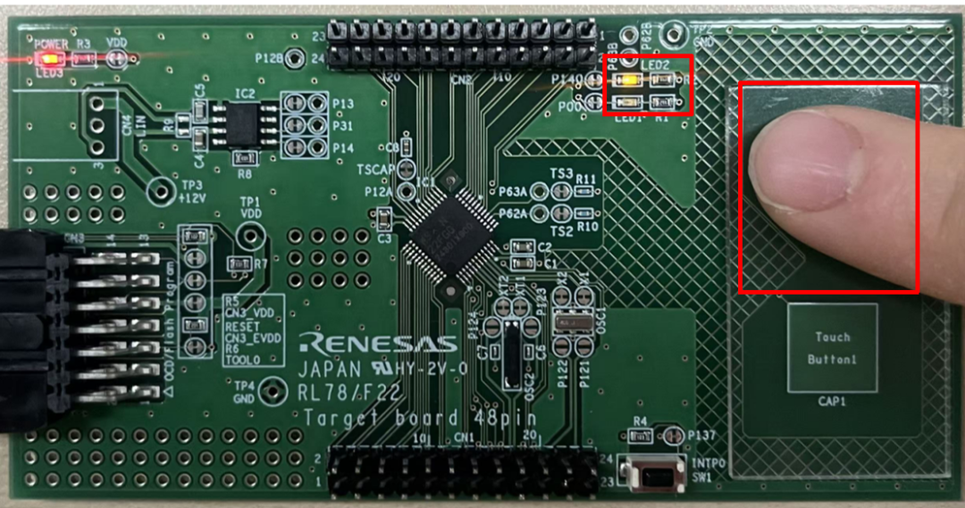 瑞萨RL78/F22 MCU基于IAR开发环境创建触摸应用样例工程